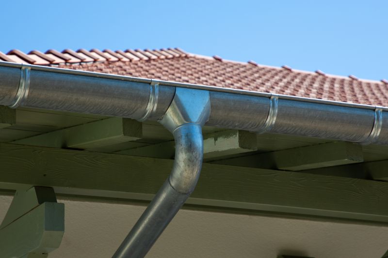 Repaired Gutter Sections